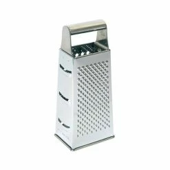 Outlet 🎉 Dexam Box Grater Four Sided 21cm Stainless Steel 🔔
