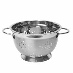 Best deal ❤️ Dexam 26cm / 10.5" Stainless Steel Footed Colander 👏