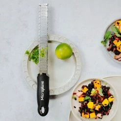 Hot Sale 🎉 Microplane Premium Classic Series Zester / Grater Black ❤️ -Kitchen Gadgets & Tools Shop 46020 Microplane Premium Classic Series Zester Black New 3