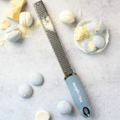 New 🥰 Microplane Premium Classic Series Zester/Grater Sky Blue ✨ -Kitchen Gadgets & Tools Shop 46227E Microplane Premium Classic Series Zester Sky Blue 2