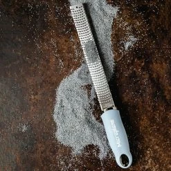 New 🥰 Microplane Premium Classic Series Zester/Grater Sky Blue ✨ -Kitchen Gadgets & Tools Shop 46227E Microplane Premium Classic Series Zester Sky Blue 4