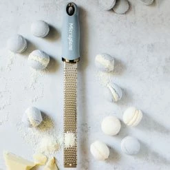 New 🥰 Microplane Premium Classic Series Zester/Grater Sky Blue ✨ -Kitchen Gadgets & Tools Shop 46227E Microplane Premium Classic Series Zester Sky Blue 5