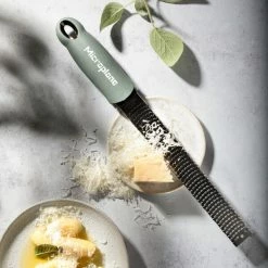 Deals 🔔 Microplane Premium Classic Series Zester/Grater Eucalyptus Green 🔔 -Kitchen Gadgets & Tools Shop 46727E Microplane Premium Classic Series Zester Eucalyptus Green 4