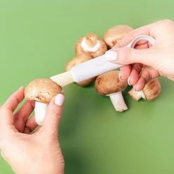 Coupon 💯 Chef'n Chef''n Mushroom Corer With Brush Taupe 🛒 9 Coupon 💯 Chef'n Chef''n Mushroom Corer With Brush Taupe 🛒 -Kitchen Gadgets & Tools Shop 5273476E ChefN Mushroom Corer With Brush Taupe 3