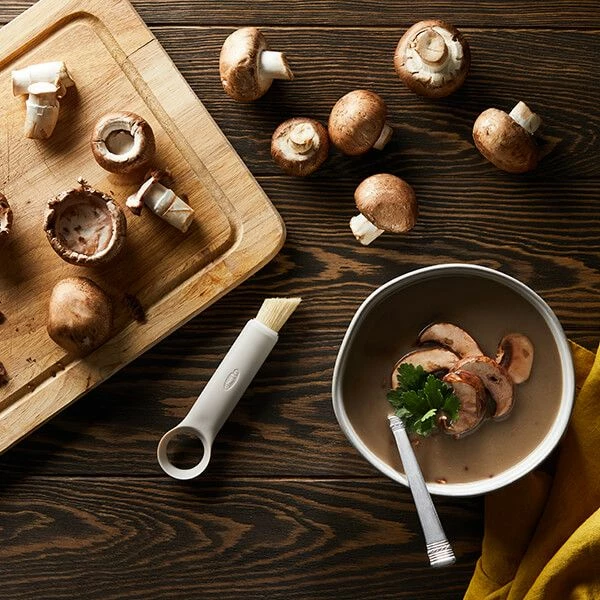 Coupon 💯 Chef'n Chef''n Mushroom Corer With Brush Taupe 🛒 6 Coupon 💯 Chef'n Chef''n Mushroom Corer With Brush Taupe 🛒 - Image 6