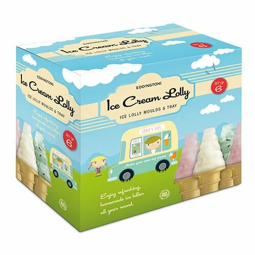 Best deal 🔥 Eddingtons Set Of 6 Ice Cream Cone Lolly Moulds 🎉 2 Best deal 🔥 Eddingtons Set Of 6 Ice Cream Cone Lolly Moulds 🎉 - Image 2