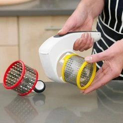 Discount 🎉 Zyliss Acid Etched Rotary Grater 🎁 6 Discount 🎉 Zyliss Acid Etched Rotary Grater 🎁 -Kitchen Gadgets & Tools Shop E900011 Zyliss All Cheese Grater 2