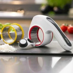 Discount 🎉 Zyliss Acid Etched Rotary Grater 🎁 7 Discount 🎉 Zyliss Acid Etched Rotary Grater 🎁 -Kitchen Gadgets & Tools Shop E900011 Zyliss All Cheese Grater 3