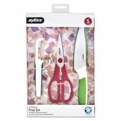 Best Pirce 🔥 Zyliss 3 Piece Prep Set - Swivel Peeler, Scissors & 13cm Utility Knife 🥰