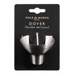 Hot Sale ⭐ Cole & Mason Dover Stainless Steel Funnel 🤩 -Kitchen Gadgets & Tools Shop H611928 Cole And Mason Stainless Steel Funnel 2
