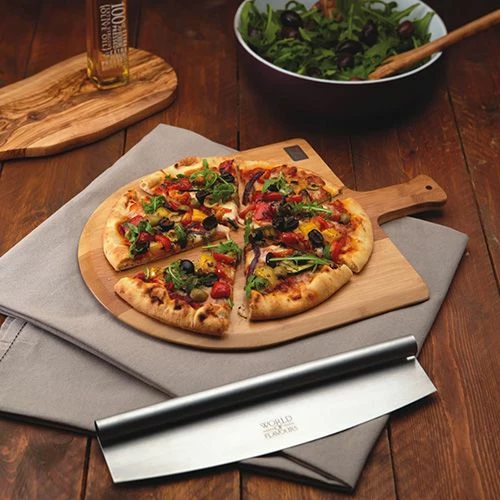 Cheapest ✔️ World Of Flavours Italian Pizza Serving Set ⭐ 2 Cheapest ✔️ World Of Flavours Italian Pizza Serving Set ⭐ - Image 2