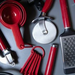 Best Pirce ๐คฉ KitchenAid Stainless Steel Pizza Cutter And Slicer Empire Red ๐ 9 Best Pirce ๐คฉ KitchenAid Stainless Steel Pizza Cutter And Slicer Empire Red ๐ -Kitchen Gadgets & Tools Shop KAG113OHERE KitchenAid Stainless Steel Pizza Wheel Almond Cream 3