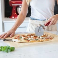 Best Pirce ๐คฉ KitchenAid Stainless Steel Pizza Cutter And Slicer Empire Red ๐ 11 Best Pirce ๐คฉ KitchenAid Stainless Steel Pizza Cutter And Slicer Empire Red ๐ -Kitchen Gadgets & Tools Shop KAG113OHERE KitchenAid Stainless Steel Pizza Wheel Almond Cream 5