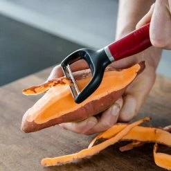 Wholesale ⭐ KitchenAid Stainless Steel Y Peeler Empire Red 🧨 10 Wholesale ⭐ KitchenAid Stainless Steel Y Peeler Empire Red 🧨 -Kitchen Gadgets & Tools Shop KAG145OHERE KitchenAid Stainless Steel Y Peeler Empire Red 4
