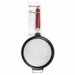 Brand new 🥰 KitchenAid Stainless Steel Mesh Sieve Empire Red ⌛ -Kitchen Gadgets & Tools Shop KAG161OHERE KitchenAid Stainless Steel Mesh Sieve Empire Red 2
