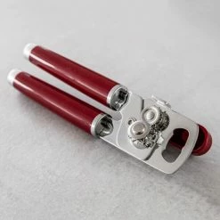 Coupon 🥰 KitchenAid Stainless Steel Can And Bottle Opener Empire Red ⭐ -Kitchen Gadgets & Tools Shop KAG199OHERE KitchenAid Stainless Steel Can Opener Empire Red 4