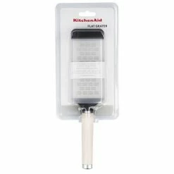 Brand new 🌟 KitchenAid Etched Stainless Steel Two-Way Medium Cheese Grater Almond Cream 🔥 -Kitchen Gadgets & Tools Shop KAG320OHACE KitchenAid Etched Stainless Steel Medium Cheese Grater Almond Cream 3