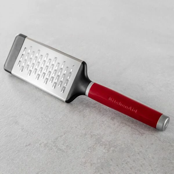 Promo ๐ KitchenAid Etched Stainless Steel Two-Way Medium Cheese Grater Empire Red ๐ 3 Promo ๐ KitchenAid Etched Stainless Steel Two-Way Medium Cheese Grater Empire Red ๐ - Image 3