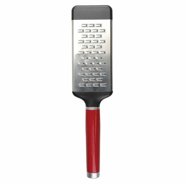 Promo ๐ KitchenAid Etched Stainless Steel Two-Way Medium Cheese Grater Empire Red ๐ 1 Promo ๐ KitchenAid Etched Stainless Steel Two-Way Medium Cheese Grater Empire Red ๐
