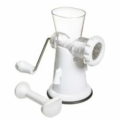 Best Sale 😍 KitchenCraft White Plastic Mincer With Suction Clamp ✨