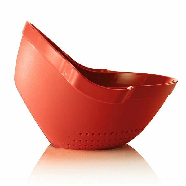 Hot Sale 😀 Zeal Drain & Serve Colander Red 🥰 1 Hot Sale 😀 Zeal Drain & Serve Colander Red 🥰