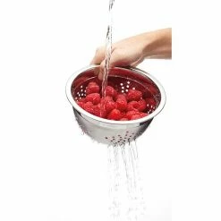 Deals ❤️ MasterClass Smart Space Stainless Steel Three Piece Bowl Set With Colander 😉 -Kitchen Gadgets & Tools Shop MCBOWL3PC MasterClass Smart Space Nesting Bowl Set with Colander 3 Piece 5