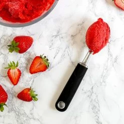 Promo ✨ MasterClass Soft Grip Stainless Steel Ice Cream Scoop 💯 5 Promo ✨ MasterClass Soft Grip Stainless Steel Ice Cream Scoop 💯 -Kitchen Gadgets & Tools Shop MCSGNWSSIC MasterClass Ice Cream Scoop Soft Grip Handle 2