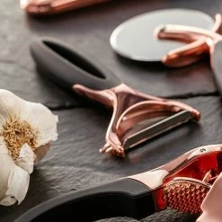 Best Sale 😍 Stellar Soft Touch Copper Y Peeler 🌟 -Kitchen Gadgets & Tools Shop SE09 Stellar Soft Touch Copper Y Shaped Peeler 3