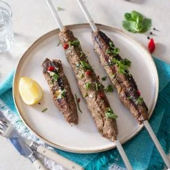 New 🔔 Spice Kitchen 53cm 8mm Wide Square Kebab Skewers For BBQ Or Tandoor 🔔 9 New 🔔 Spice Kitchen 53cm 8mm Wide Square Kebab Skewers For BBQ Or Tandoor 🔔 -Kitchen Gadgets & Tools Shop SKSKEW Spice Kitchen Square Kebab Skewers 3