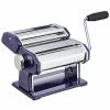 Best Sale 💯 World Of Flavours Italian Deluxe Double Cutter Pasta Machine Blue 💯